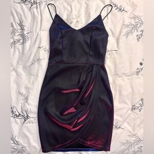 Holographic purple Dress